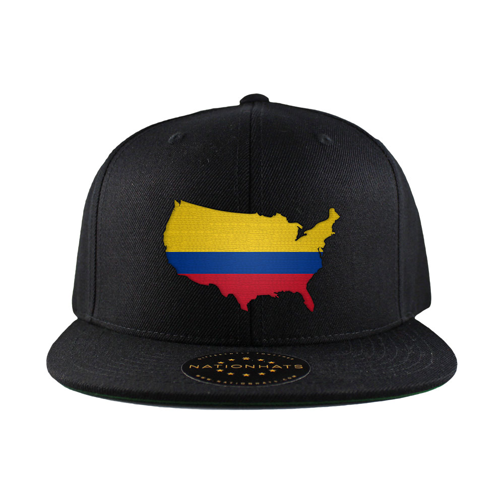 Vizor Colombia Flag Hat Colombia Trucker Hat Colombia Hat Colombian Soccer  Gifts Black One Size at  Men's Clothing store