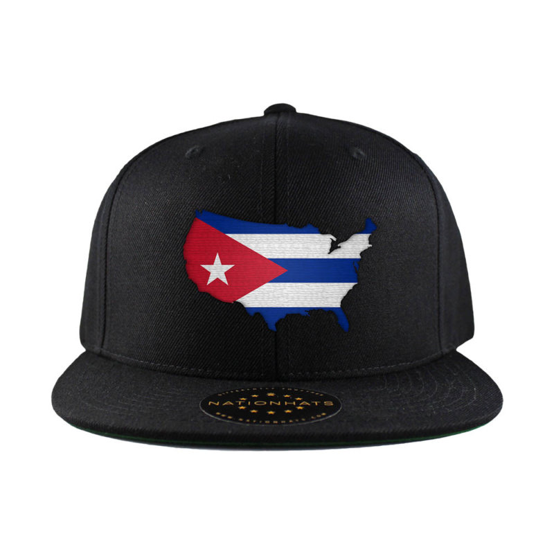 Cuban American MapFlag™ | 6-Panel Snapback Cap