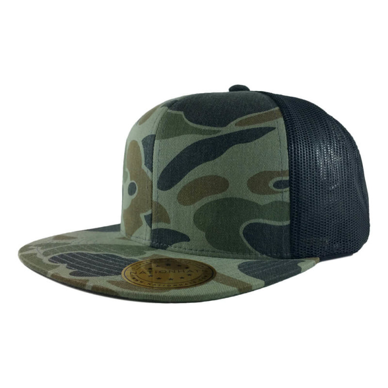 Camo Classic Trucker Snapback Cap