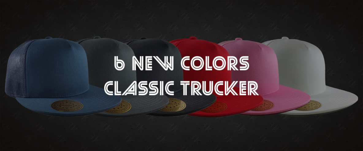 Classic Trucker Snapback Cap Mesh Full New Colors