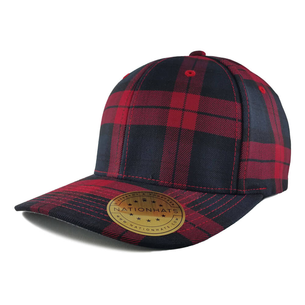 Tartan Cap Blank Flexfit | Plaid Nationhats